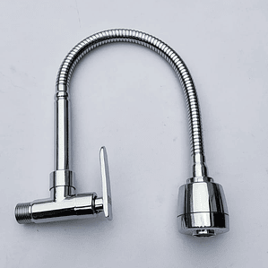 CAÑO DE COCINA CORRUGADO MODELO PALETA RYGA PERU