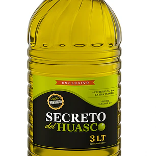 Aceite de Oliva Secreto del Huasco 3 L