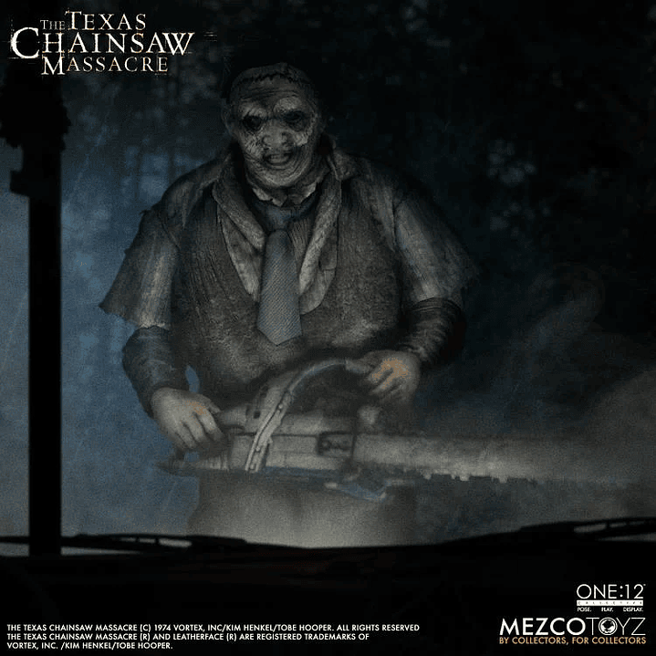 (Pre-venta) Leatherface Mezco Toyz - Texas Chainsaw Massacre 10