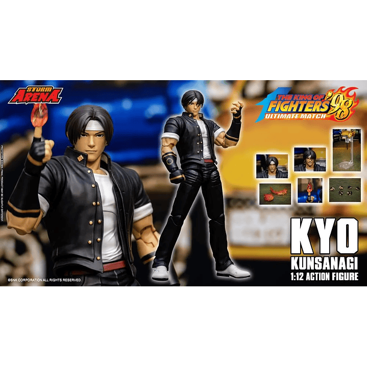 (Pre-Venta) Kyo Kusanagi Storm Arena - The King of Fighters: '98 Ultimate Match 12