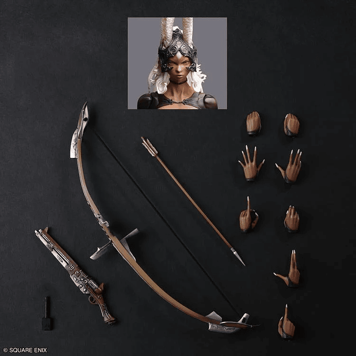 (Pre-Venta) Fran Play Arts Shin - Final Fantasy XII 7