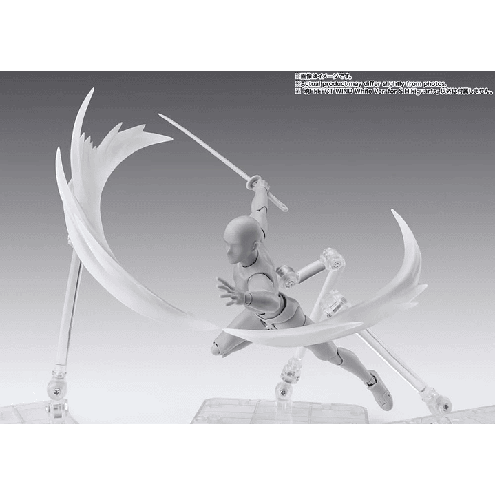 (Pre-Venta) Wind Effect S.H. Figuarts - Expansion Set (White Ver.) 3