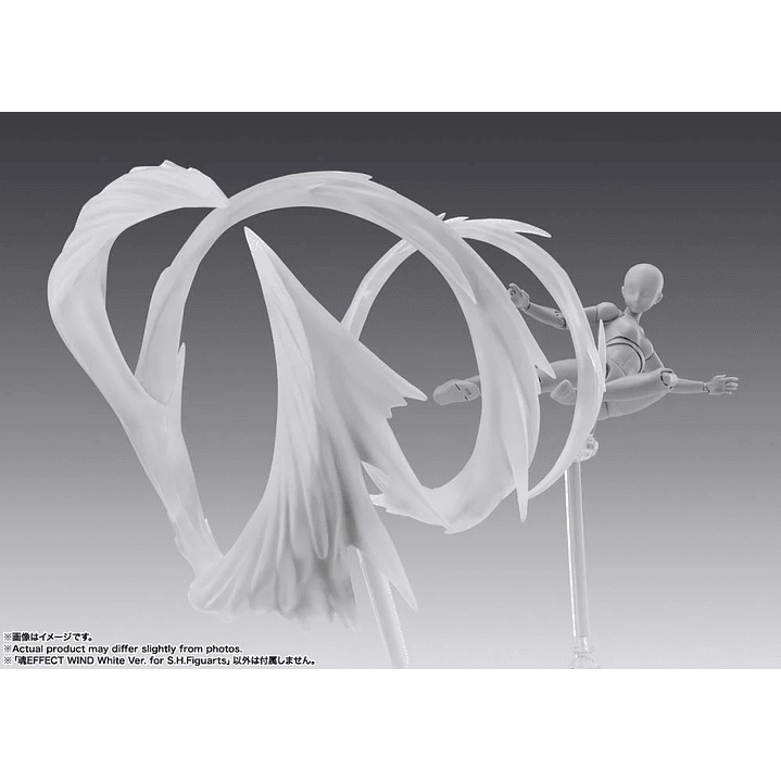 (Pre-Venta) Wind Effect S.H. Figuarts - Expansion Set (White Ver.) 4