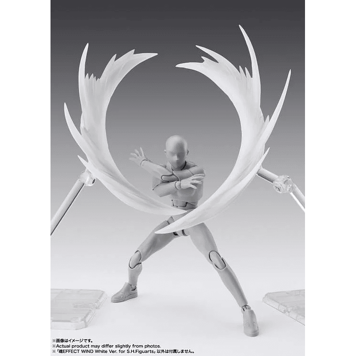 (Pre-Venta) Wind Effect S.H. Figuarts - Expansion Set (White Ver.) 6