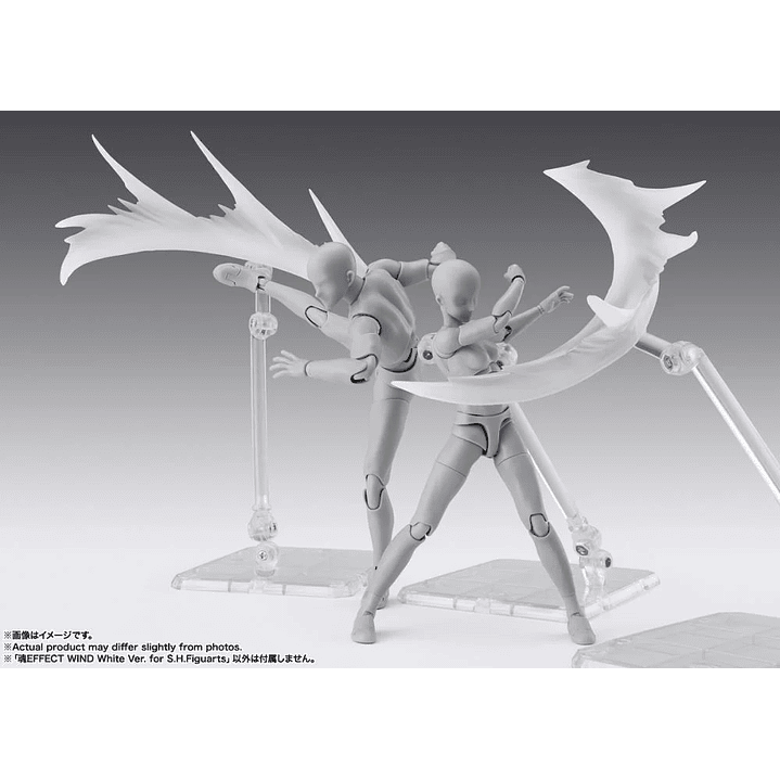 (Pre-Venta) Wind Effect S.H. Figuarts - Expansion Set (White Ver.) 7