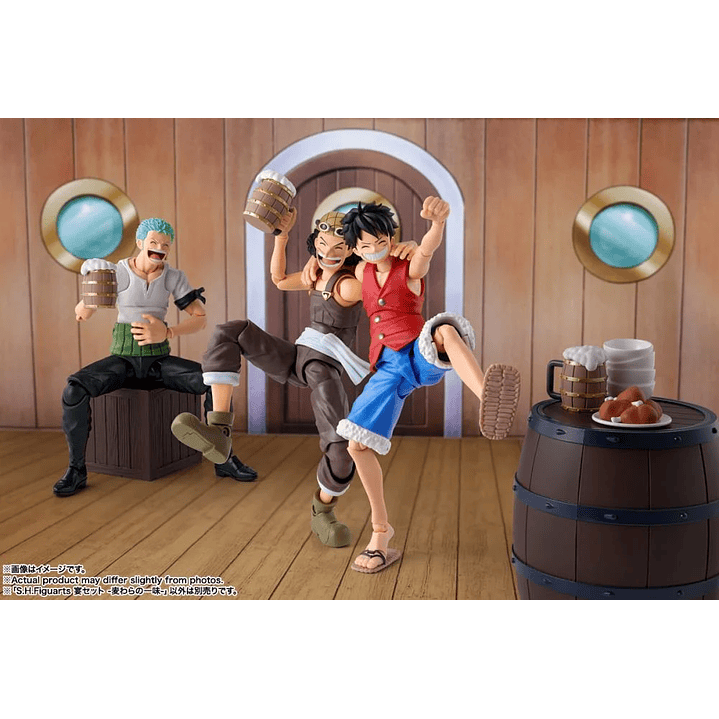 (Pre-Venta) Banquet Set Straw Hat Crew (Optional Parts Set) S.H. Figuarts - One Piece 4