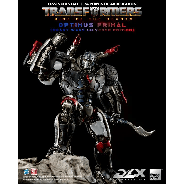 (Pre-Venta) Optimus Primal - Beast Wars Universe Edition Threezero - Transformers: The Beast Awakens 2