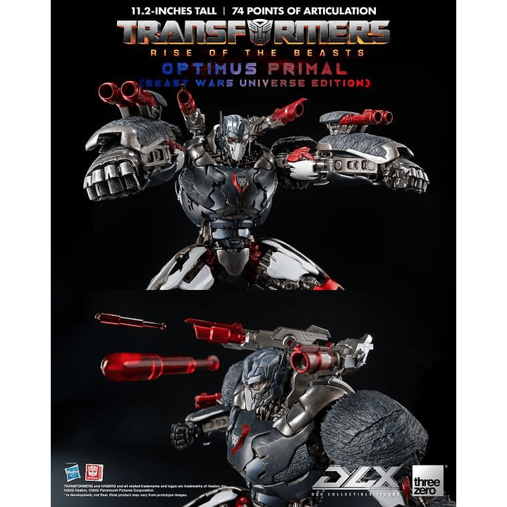 (Pre-Venta) Optimus Primal - Beast Wars Universe Edition Threezero - Transformers: The Beast Awakens 11