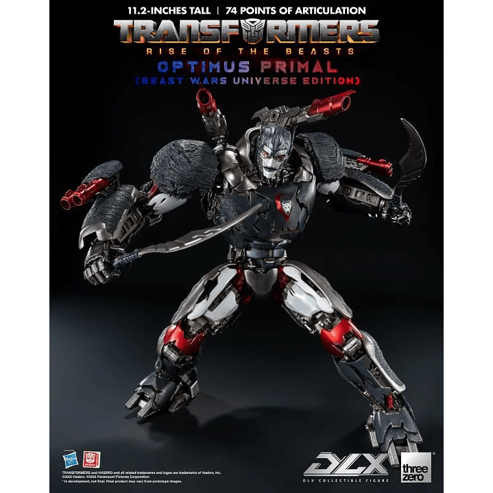 (Pre-Venta) Optimus Primal - Beast Wars Universe Edition Threezero - Transformers: The Beast Awakens 4
