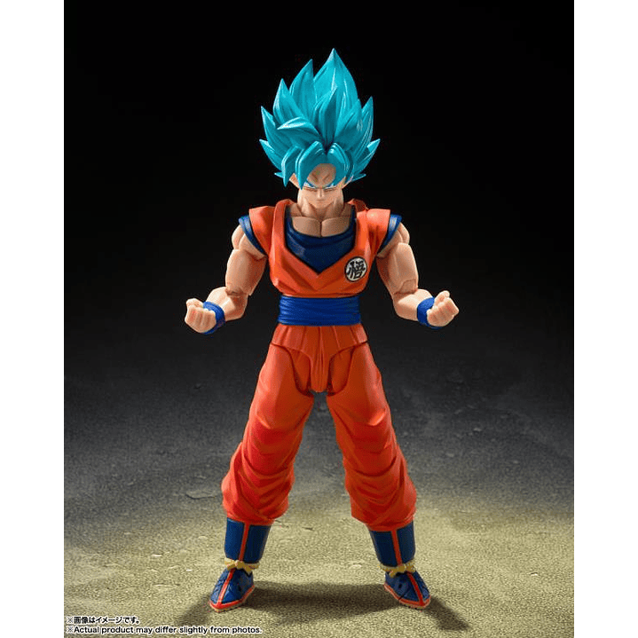 (Pre-Venta) Dragon Ball Super - Super Saiyan God Super Saiyan Son Goku (Blue Power Transcending Limits) S.H. Figuarts - Dragon Ball Super 4