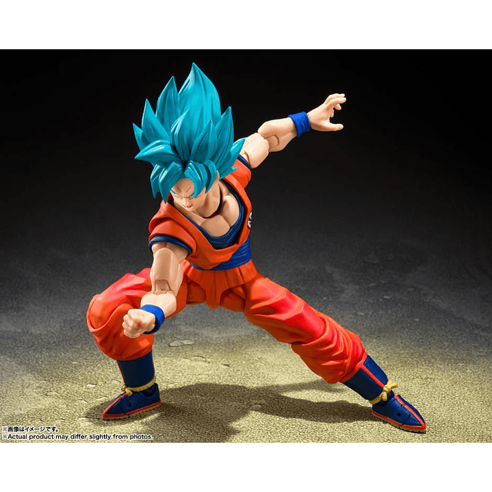 (Pre-Venta) Dragon Ball Super - Super Saiyan God Super Saiyan Son Goku (Blue Power Transcending Limits) S.H. Figuarts - Dragon Ball Super 6