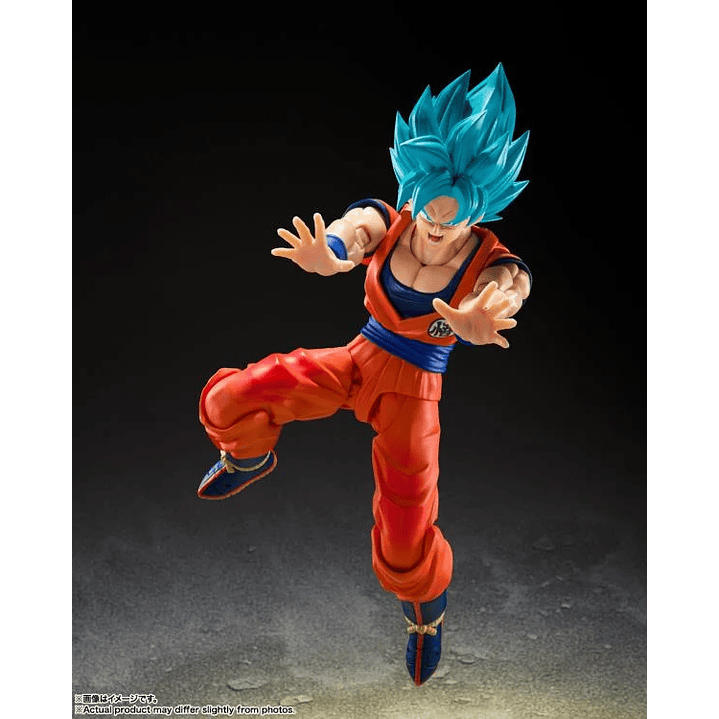 (Pre-Venta) Dragon Ball Super - Super Saiyan God Super Saiyan Son Goku (Blue Power Transcending Limits) S.H. Figuarts - Dragon Ball Super 8