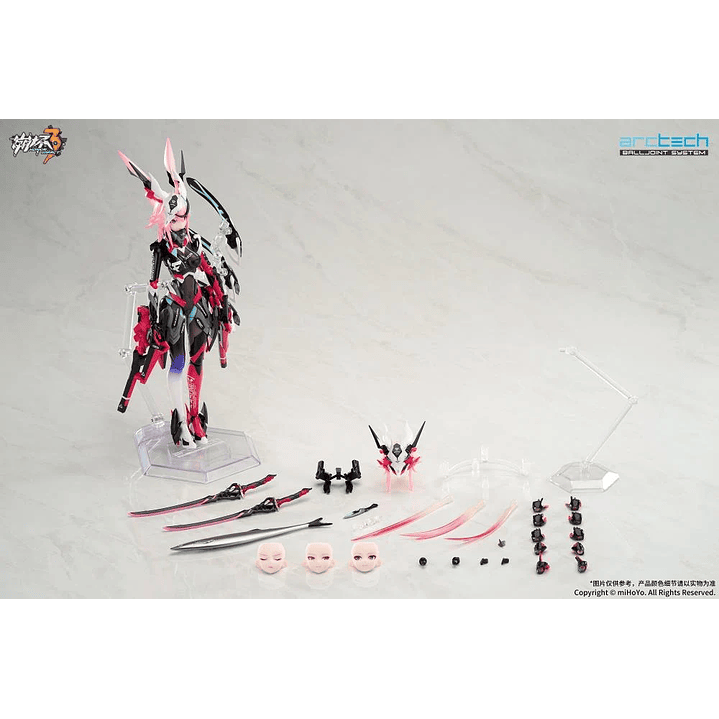 (Pre-Venta) Yae Kasumi (Neon Shade Ver.) Arctech - Honkai Impact 3rd 13