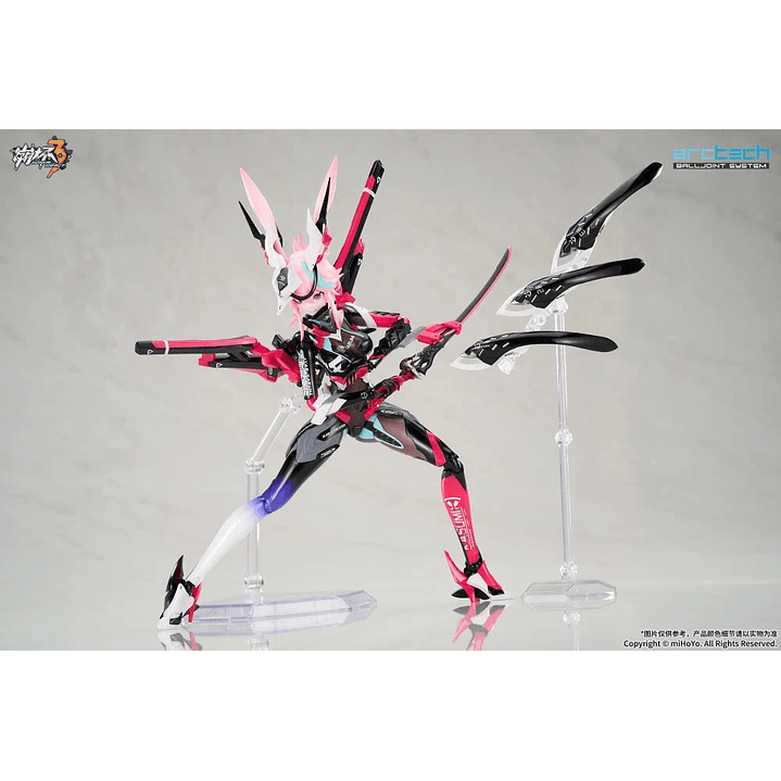 (Pre-Venta) Yae Kasumi (Neon Shade Ver.) Arctech - Honkai Impact 3rd 15