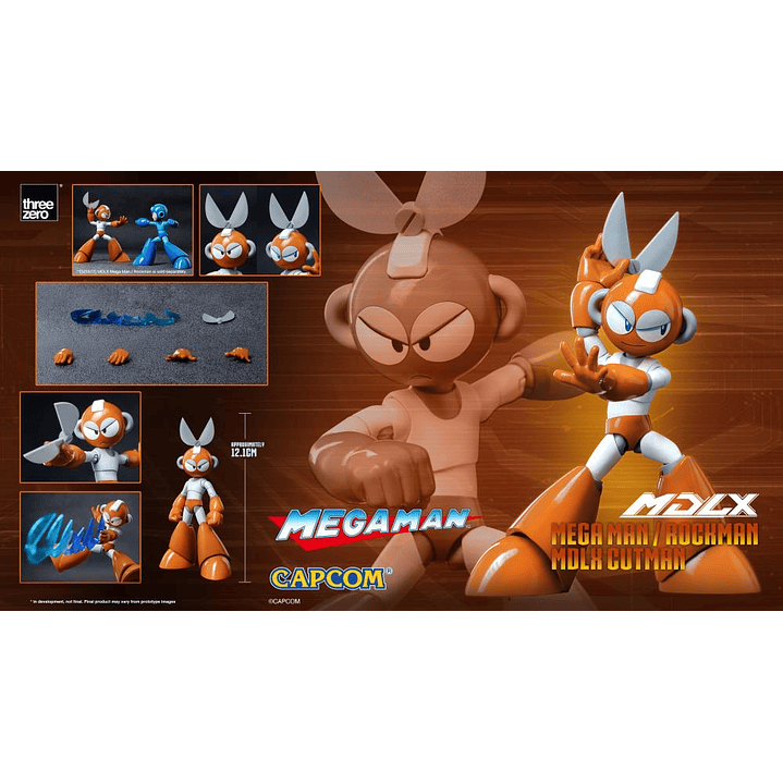 (Pre-Venta) Cut Man Threezero - Mega Man 12