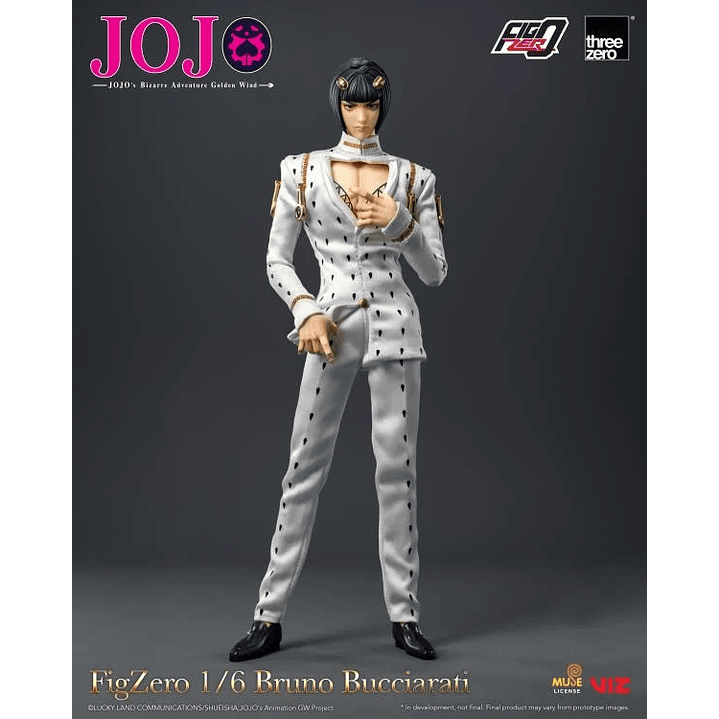 (Pre-Venta) Bruno Bucciarati Threezero - Jojo's Bizarre Adventure 11