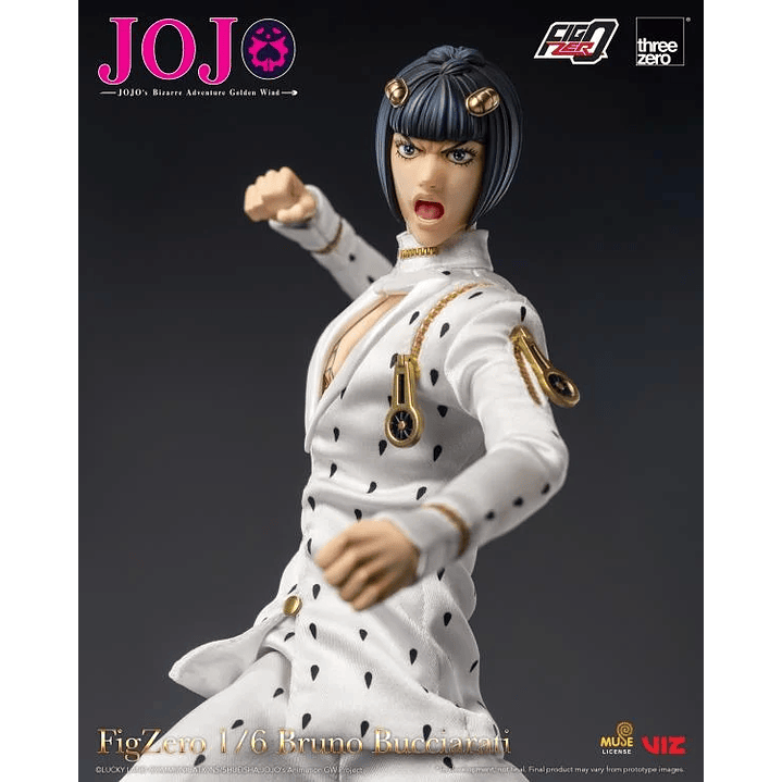 (Pre-Venta) Bruno Bucciarati Threezero - Jojo's Bizarre Adventure 3