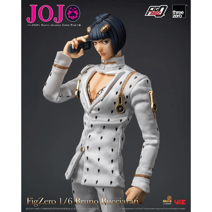 (Pre-Venta) Bruno Bucciarati Threezero - Jojo's Bizarre Adventure 8