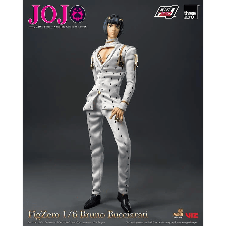 (Pre-Venta) Bruno Bucciarati Threezero - Jojo's Bizarre Adventure 12