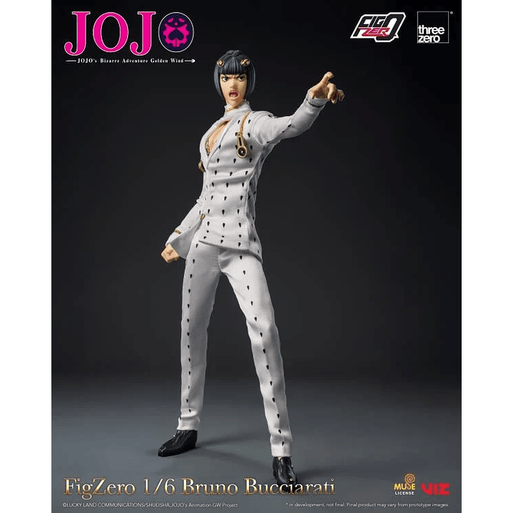 (Pre-Venta) Bruno Bucciarati Threezero - Jojo's Bizarre Adventure 16