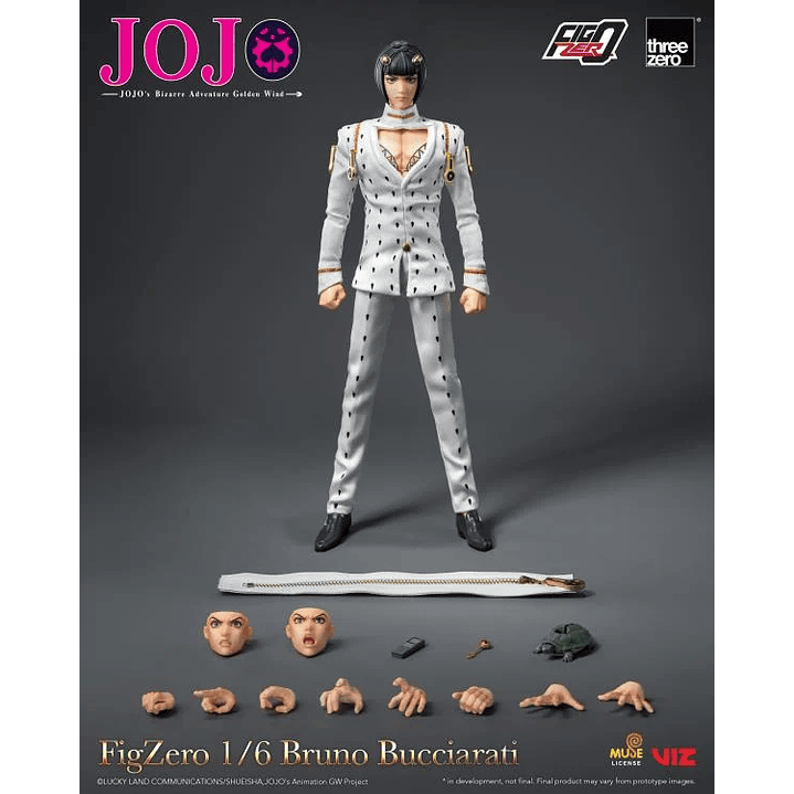 (Pre-Venta) Bruno Bucciarati Threezero - Jojo's Bizarre Adventure 18