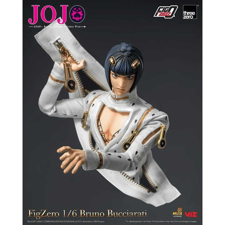 (Pre-Venta) Bruno Bucciarati Threezero - Jojo's Bizarre Adventure 5