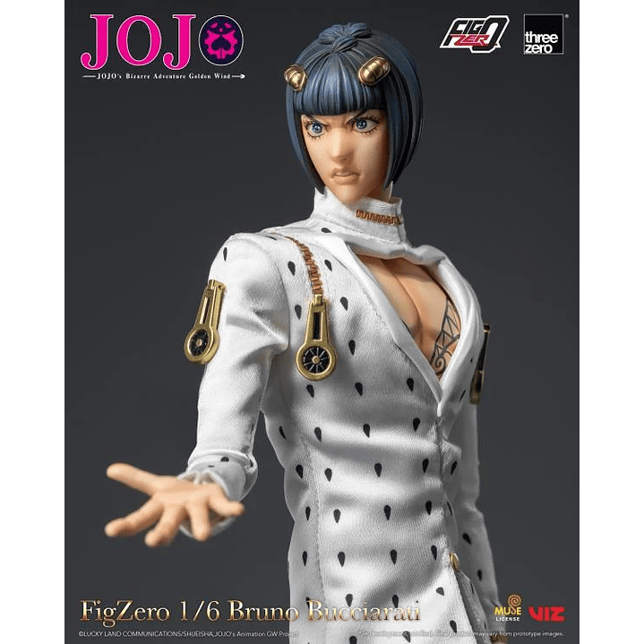 (Pre-Venta) Bruno Bucciarati Threezero - Jojo's Bizarre Adventure 6