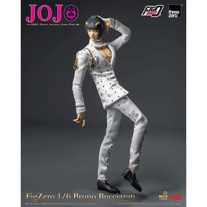 (Pre-Venta) Bruno Bucciarati Threezero - Jojo's Bizarre Adventure 2