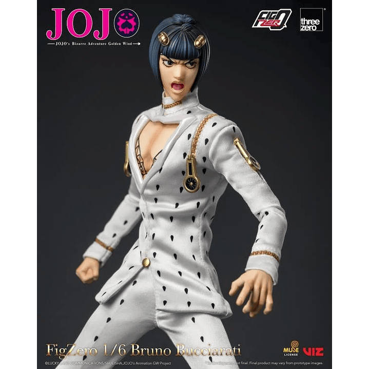 (Pre-Venta) Bruno Bucciarati Threezero - Jojo's Bizarre Adventure 4