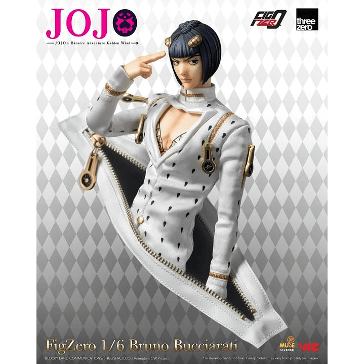 (Pre-Venta) Bruno Bucciarati Threezero - Jojo's Bizarre Adventure 9