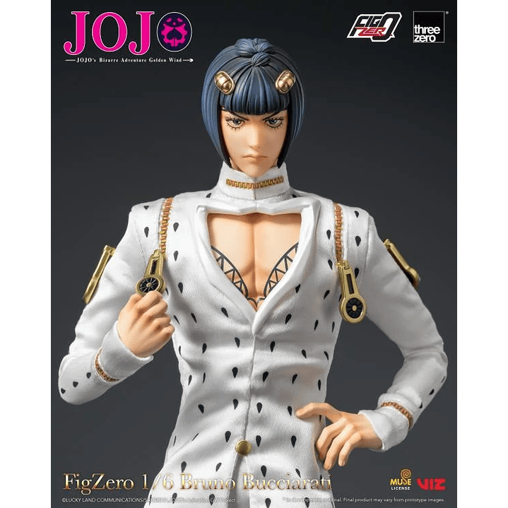 (Pre-Venta) Bruno Bucciarati Threezero - Jojo's Bizarre Adventure 7