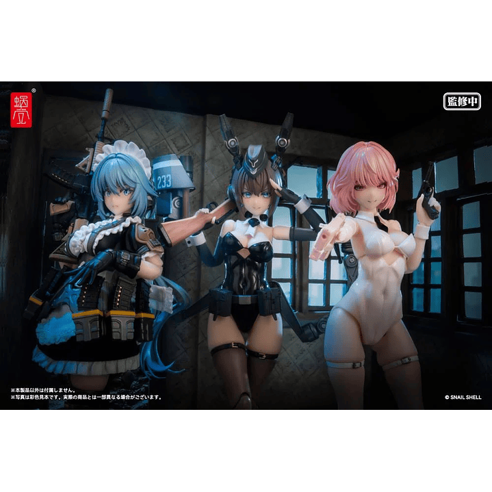 (Stock) RA-03 Panzer Bunny Anneliese Optional Armament Parts Set Snail Shell - Original Character 13
