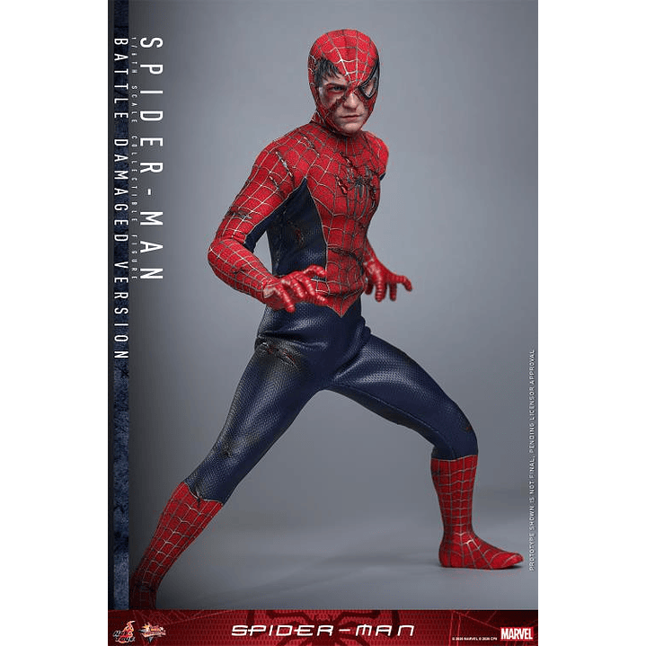 (Pre-Venta) Spiderman - Battle Damaged Ver. Hot Toys - Spider-Man 3