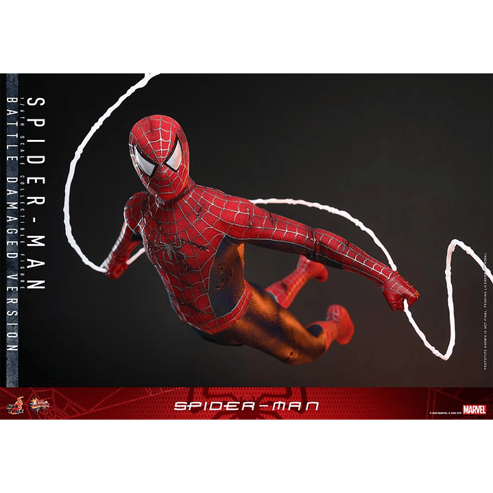 (Pre-Venta) Spiderman - Battle Damaged Ver. Hot Toys - Spider-Man 11