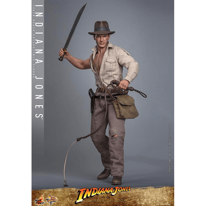 (Pre-Venta) Indiana Jones Hot Toys Deluxe - Indiana Jones and the Temple of Doom 2
