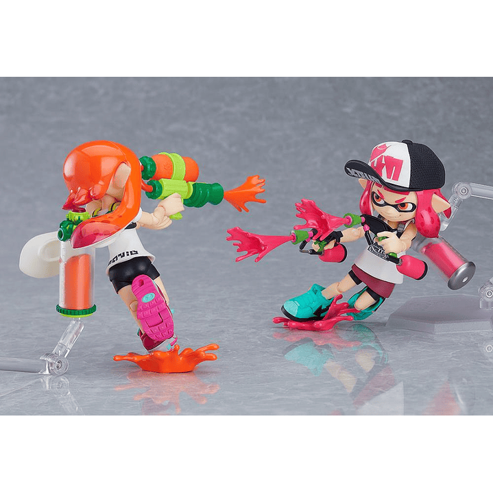 (Stock) Splatoon Girl Two-Pack Figma Deluxe - Splatoon 14