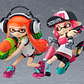 (Stock) Splatoon Girl Two-Pack Figma Deluxe - Splatoon - Miniatura 1