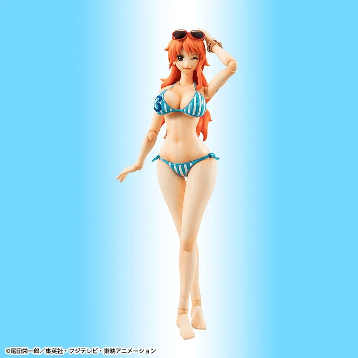 (Stock) Nami Summer Ver. Variable Action Heroes - One Piece 8