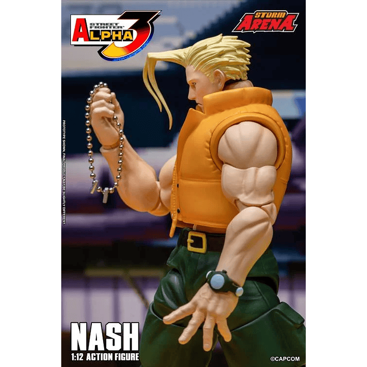 (Pre-Venta) Charlie Nash Storm Arena - Street Fighter Alpha 3 3