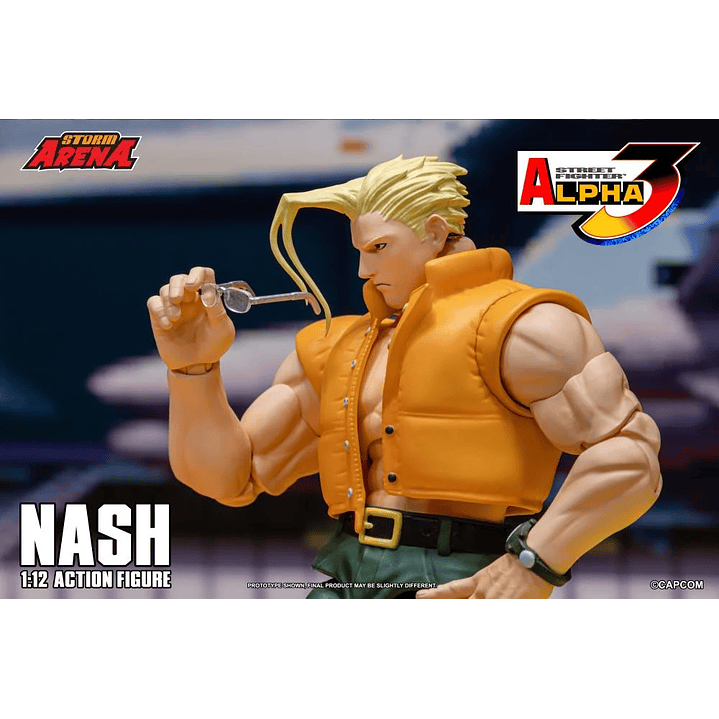 (Pre-Venta) Charlie Nash Storm Arena - Street Fighter Alpha 3 6