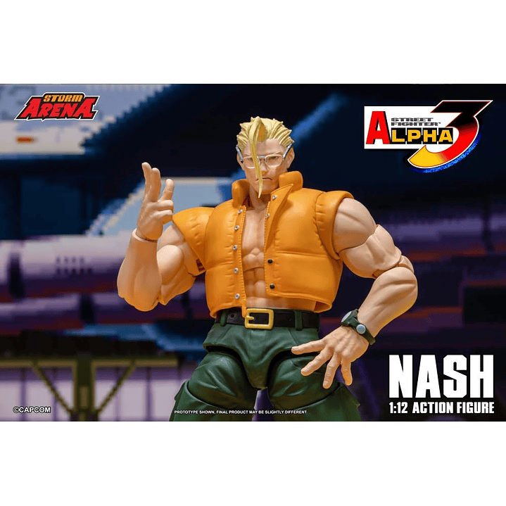 (Pre-Venta) Charlie Nash Storm Arena - Street Fighter Alpha 3 7