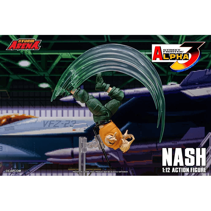 (Pre-Venta) Charlie Nash Storm Arena - Street Fighter Alpha 3 9