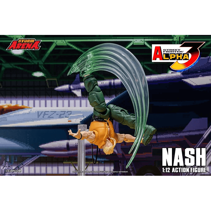 (Pre-Venta) Charlie Nash Storm Arena - Street Fighter Alpha 3 12