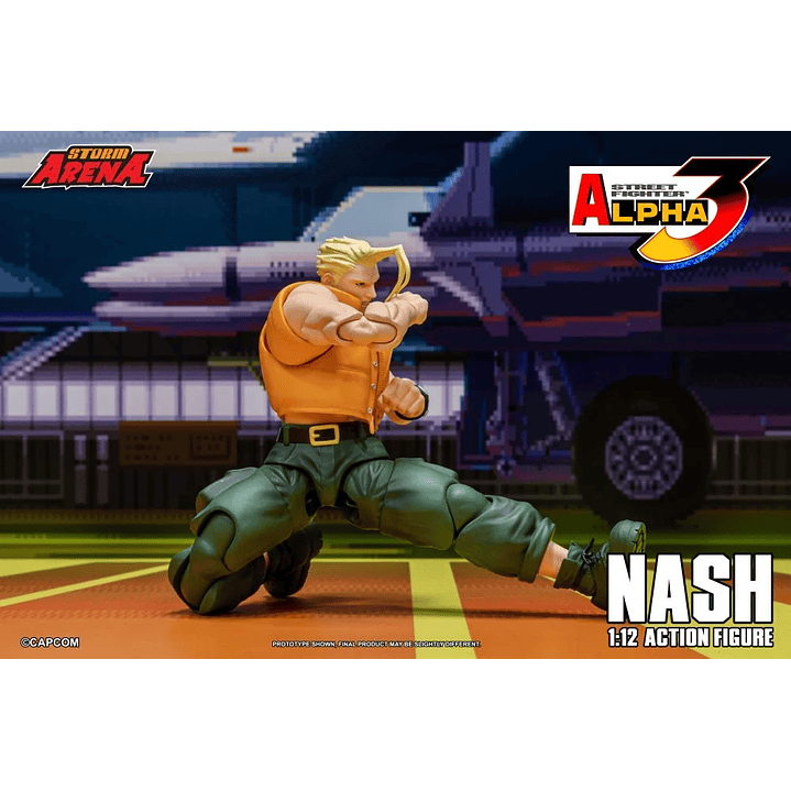 (Pre-Venta) Charlie Nash Storm Arena - Street Fighter Alpha 3 13