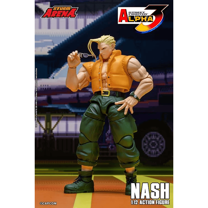 (Pre-Venta) Charlie Nash Storm Arena - Street Fighter Alpha 3 15