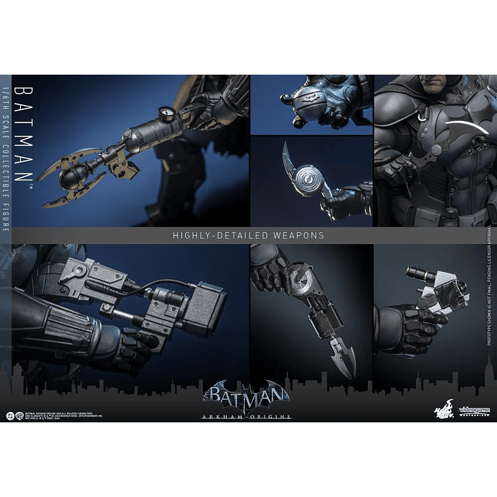 (Pre-Venta) Batman Hot Toys - Batman Arkham Origins 11