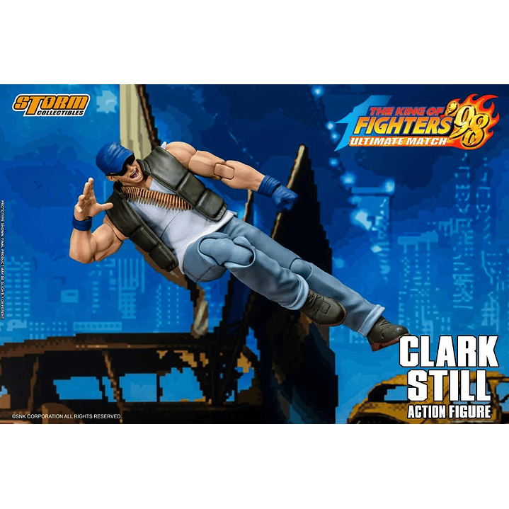 (Pre-Venta) Clark Still Storm Collectibles - The King of Fighters '98 Ultimate Match 9