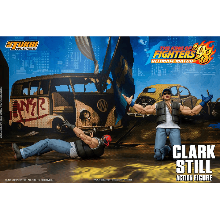 (Pre-Venta) Clark Still Storm Collectibles - The King of Fighters '98 Ultimate Match 12