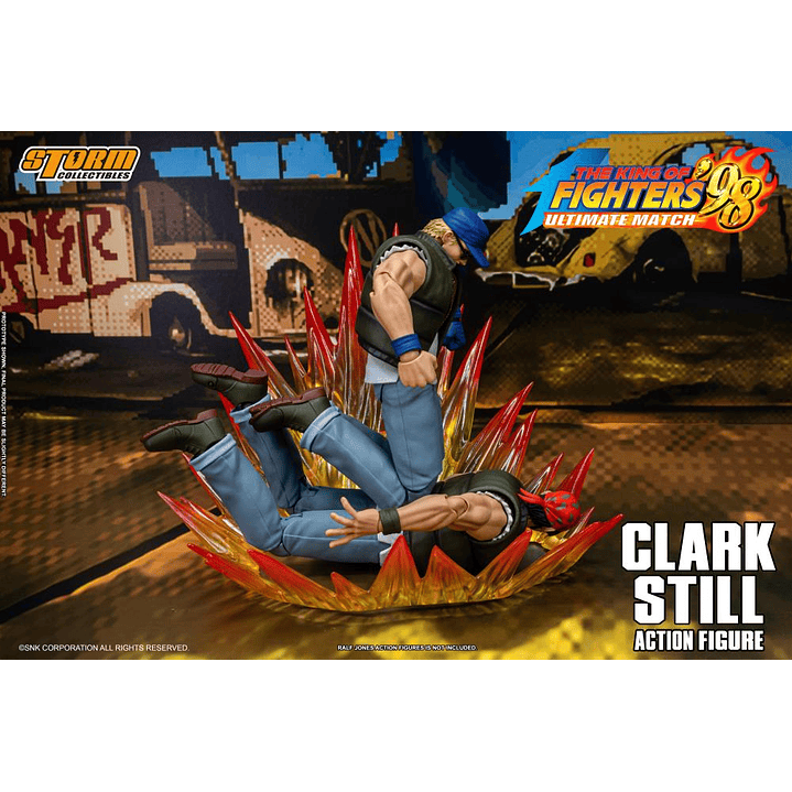 (Pre-Venta) Clark Still Storm Collectibles - The King of Fighters '98 Ultimate Match 16