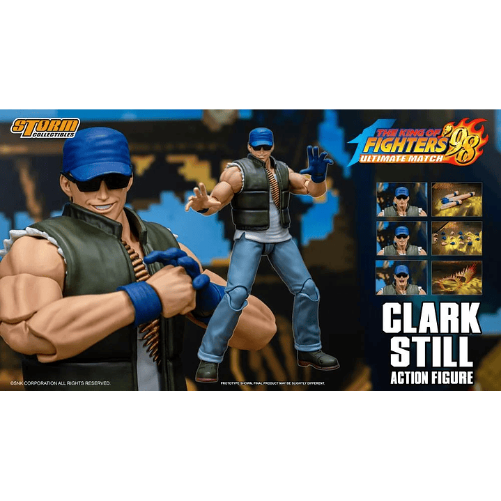 (Pre-Venta) Clark Still Storm Collectibles - The King of Fighters '98 Ultimate Match 19